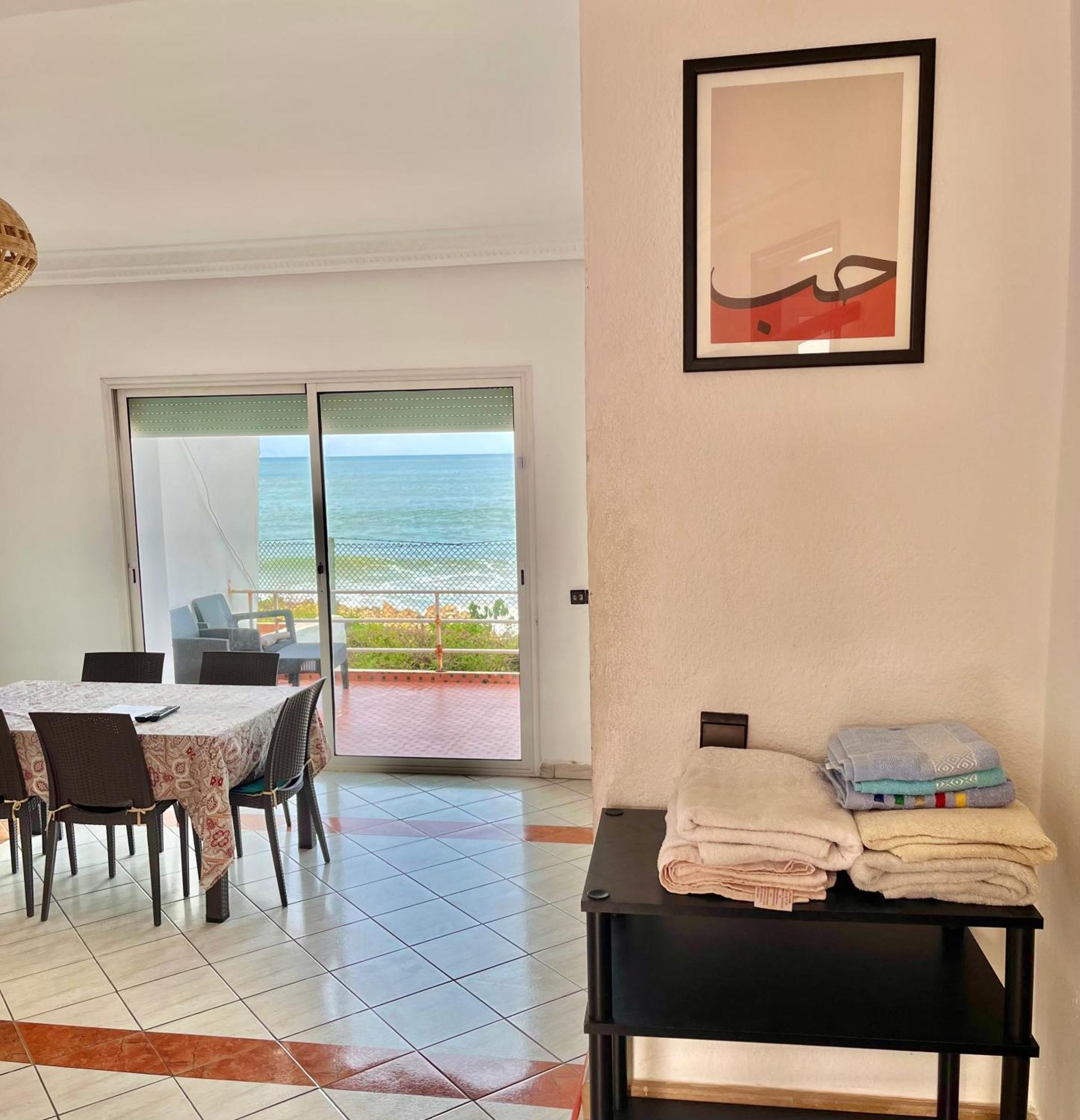 Douar Ourlali Splendid Beachfront Villa In Sidi Bouzid Beach With Pool מראה חיצוני תמונה