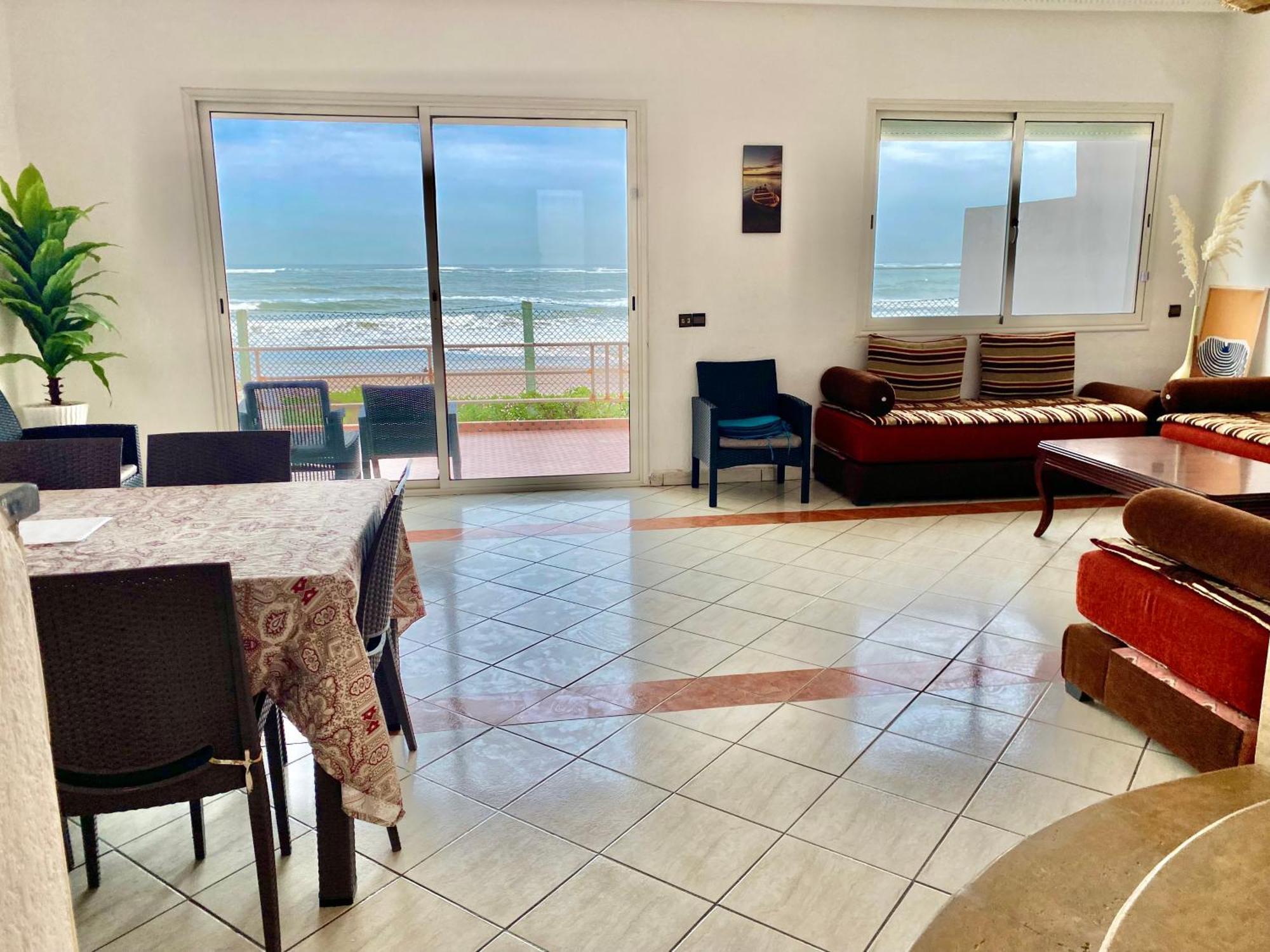 Douar Ourlali Splendid Beachfront Villa In Sidi Bouzid Beach With Pool מראה חיצוני תמונה